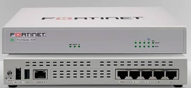 Fortinet FortiGate 40F firewall in excellent working condition