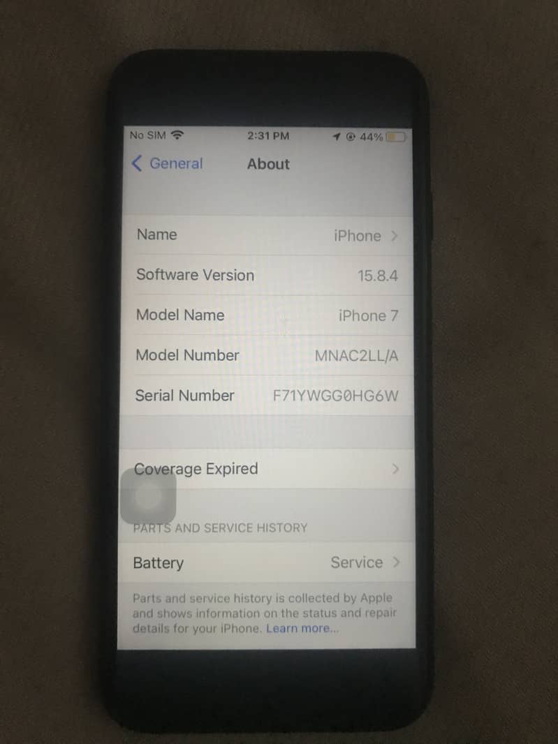 Apple iPhone 7 6
