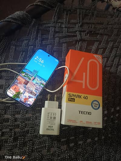 Tecno spark 40 pro 8/256 full box