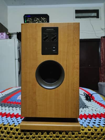 onkyo active woofer 8 inch