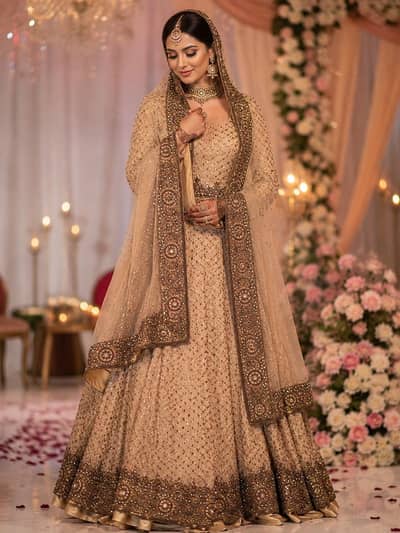 walima or baat paki nikkah dress