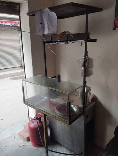 Rolls Samosa Deep Frier Steel Counter