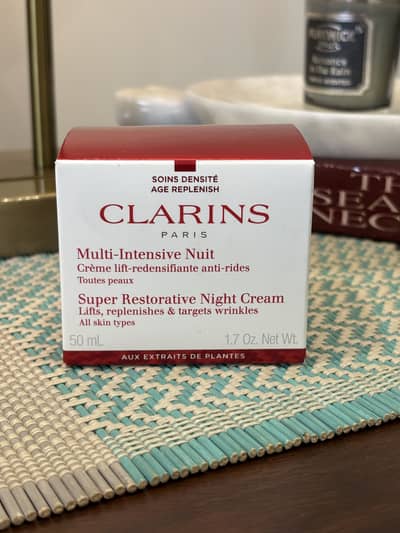 Clarins super restorative night cream