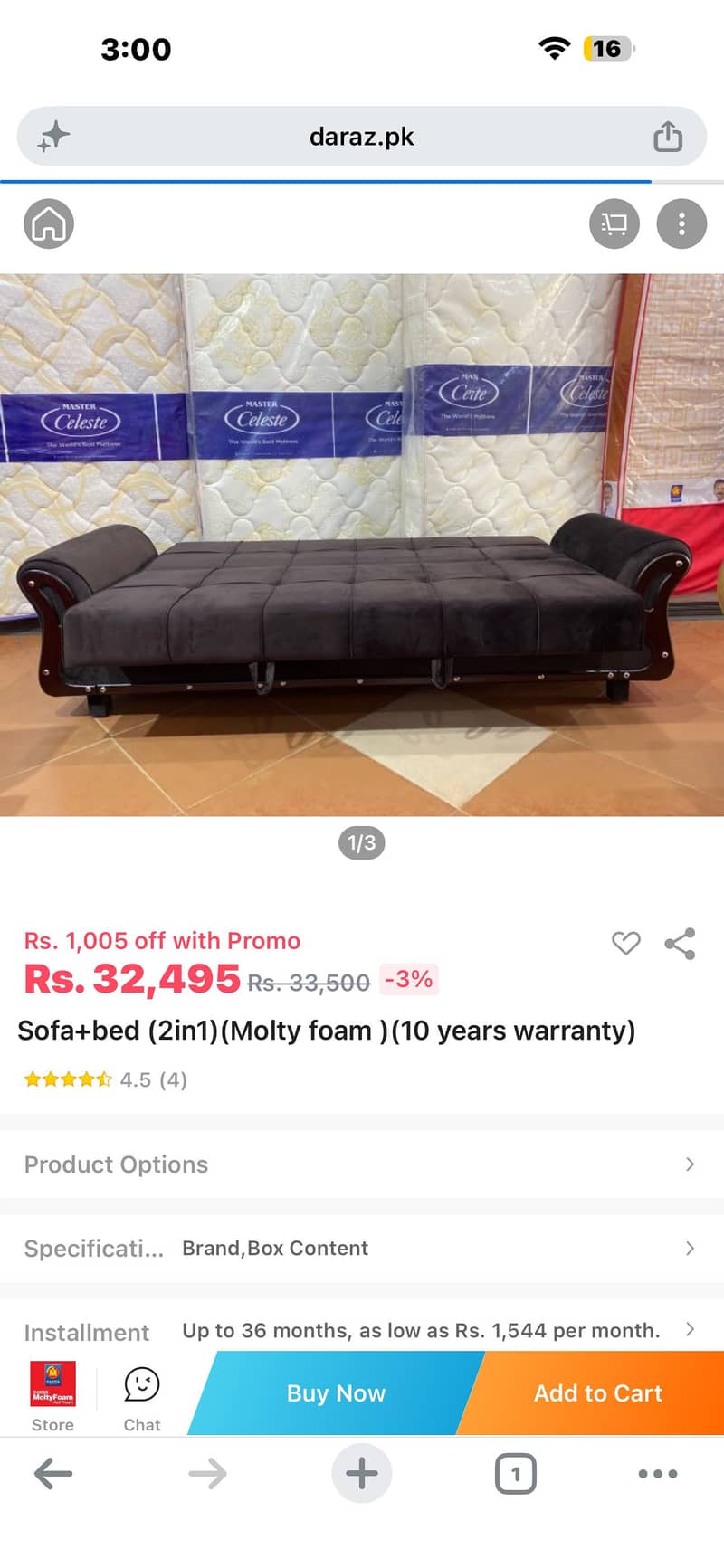 Sofa cum bed 5
