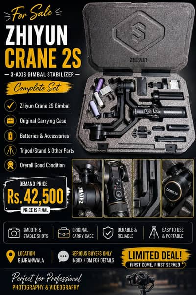 zhiyun crane 2S
