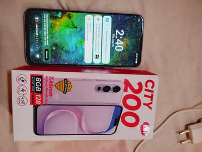 iTel CITY 200 argent sail. fast charging