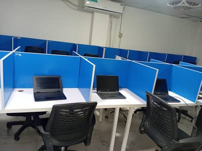 40-Seater Call Center Available for Rent in Commercial Market