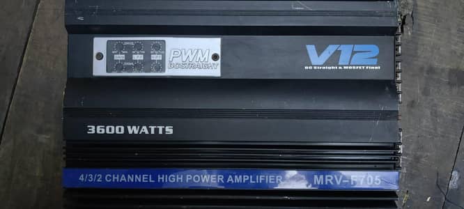 V12 SERIES CAR AMPLIFIER