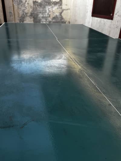 Table Tennis table with Net. - Foldable (condition 9/10)