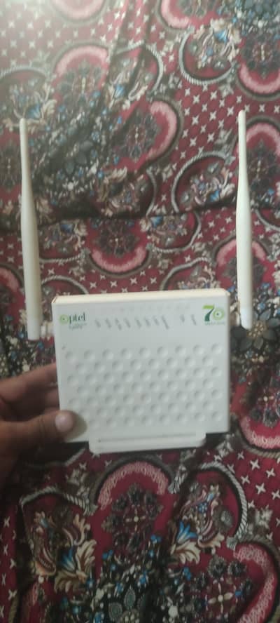 ZTE WiFi Modem Router 4 LAN Ports – PTA Approved”.