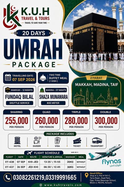 Affordable & Luxury Umrah Packages
