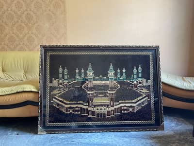haram scenery in new condition/ velvet fabric from KSA