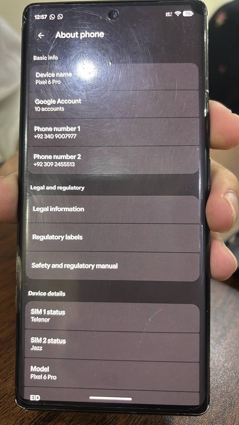 Google Pixel 6 Pro 3