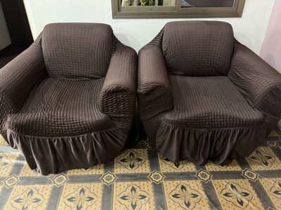 Secondhand sofas set With Covers