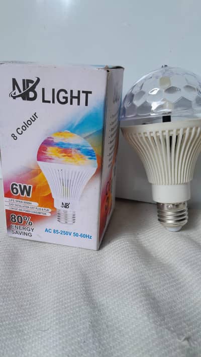 8 colour light for decorating and 12 rabi awal