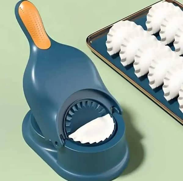 2-in-1 Dumpling Maker DIY Kit – Manual Dumpling & Empanada Press, Easy Dumpling Wrappe