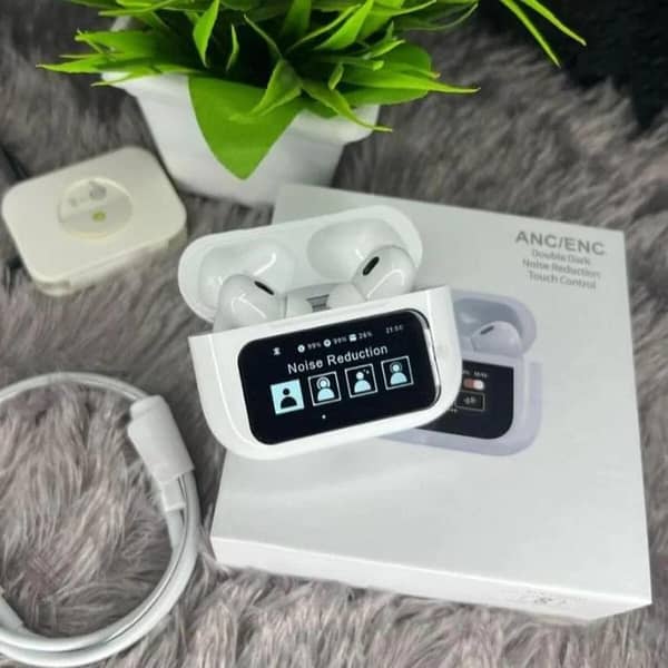Bluetooth 5.4 TWS Earphones with Noise Cancellation, Touch Controls, and Charging Case