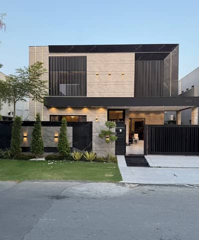 One Kanal Brand New Luxury Ultra-Modern Design Most Beautiful Bungalow 2 Servant Quarter In Basement For Sale At Prime Location Of DHA Lahore Near To Park Masjid & Commercial Market.