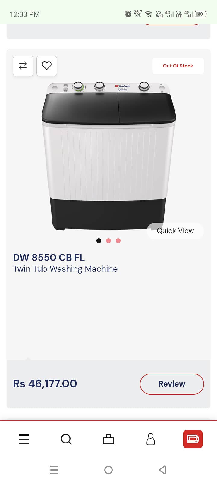 Washing machine 4