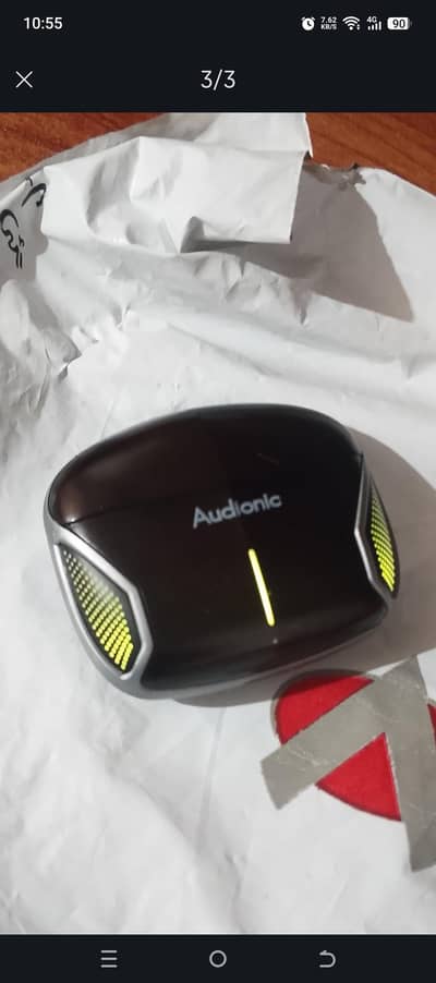 audionic battle buds Long Battery Life Full box pack heavy Bass