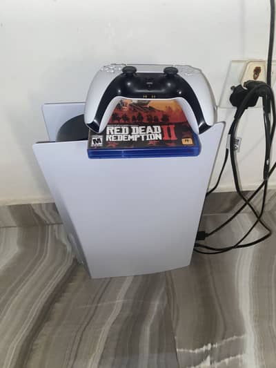 Ps5 used disc edition with one game