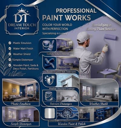 Interior Design, Paint Services, House Painting, Wall Painting,