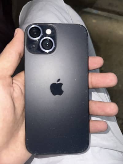 iPhone 15 128gb 83 battery health (jv) with box Face ID failed