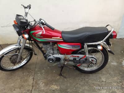 Honda CG 125 2015, Bike, Motorcycle in good condition