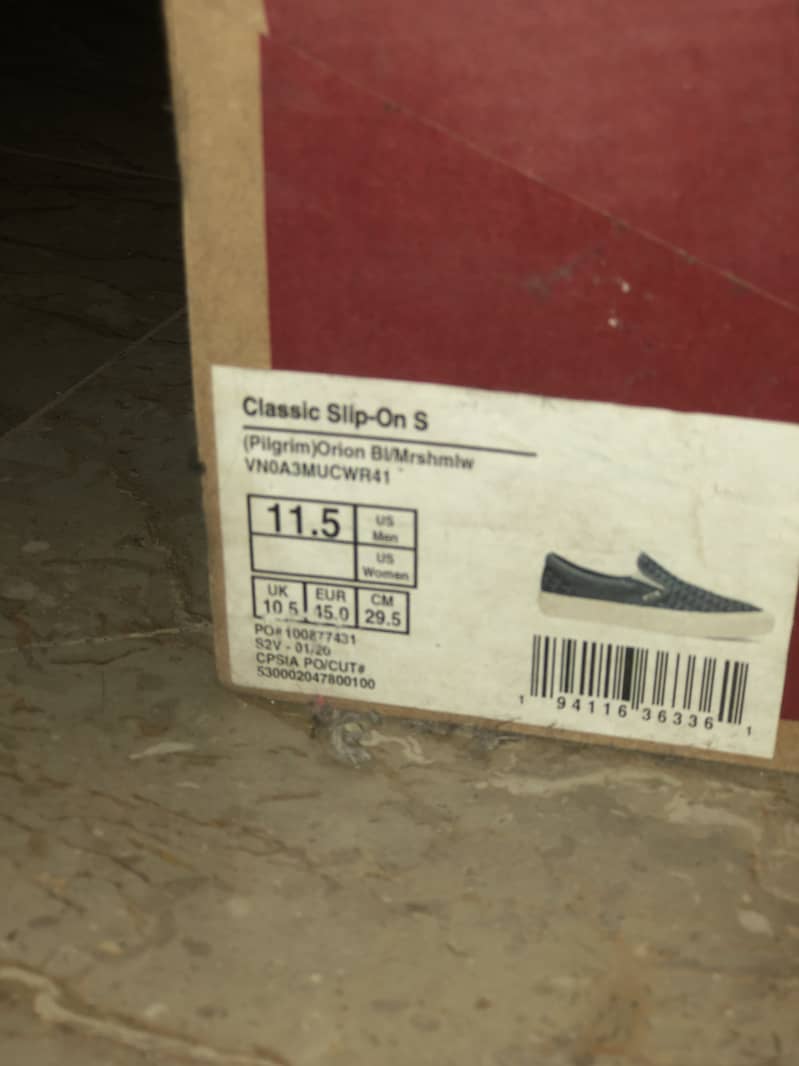 Vans slip-ons | Price 8000 8