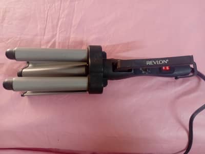 Revlon Original 3 Barrel Jumbo Hair Waver RV084 Excellent Condition