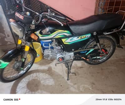honda CD 70 2023 Karachi number