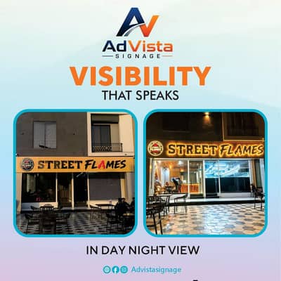 3D Sign Boards | Backlit Sign Boards | 3D Logo | LED  Signage Lahore