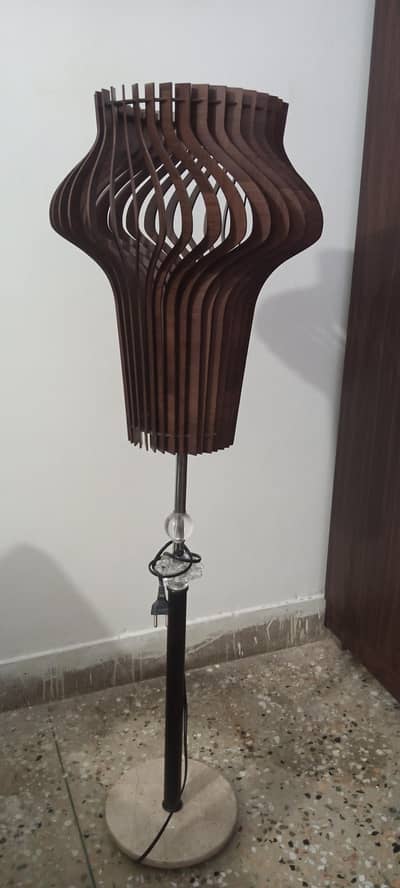 wooden lamp