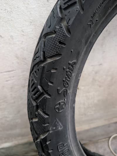 servis tyre 100*90*18 normal condition