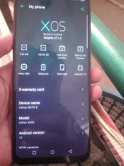 Infinix Note 8