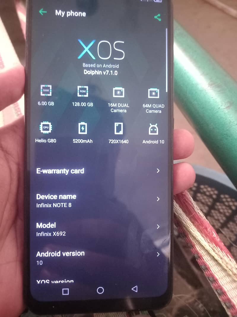 Infinix Note 8 0