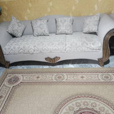 10 seater sofa set with center table 10/10 condition
