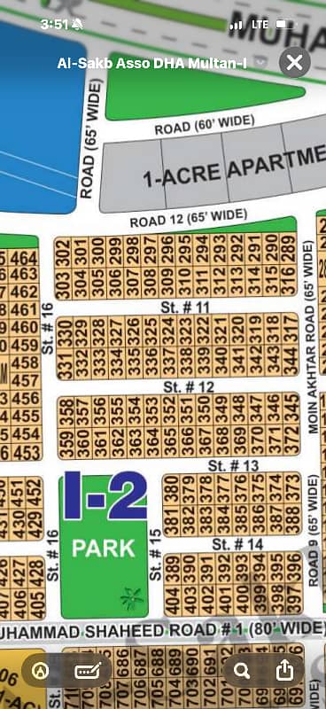 Top location DHA sec i