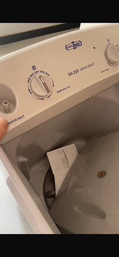 super asia washing machine model SA-233