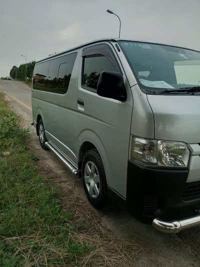 Toyota Hiace New Model Available for Rent with Driver – Islamabad