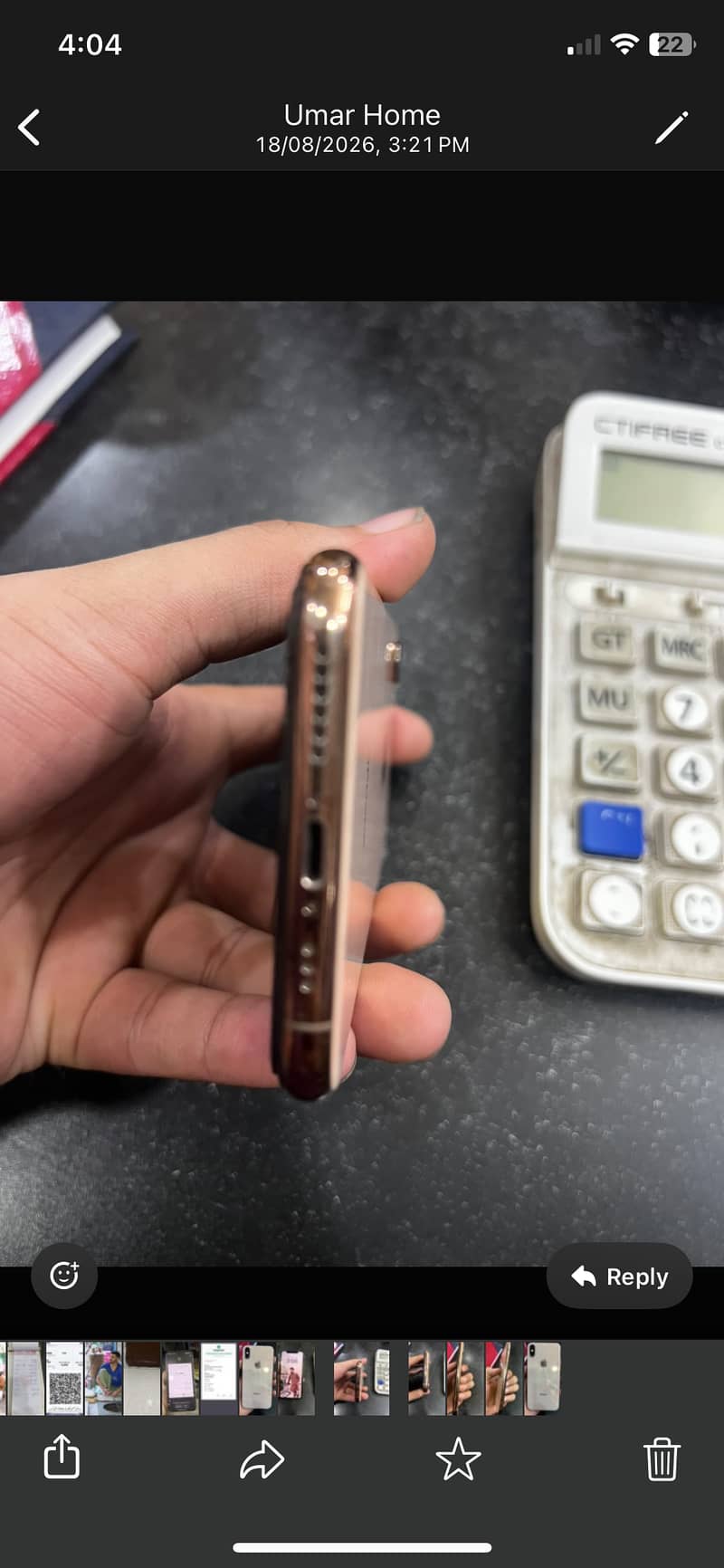 Apple iPhone XS 4