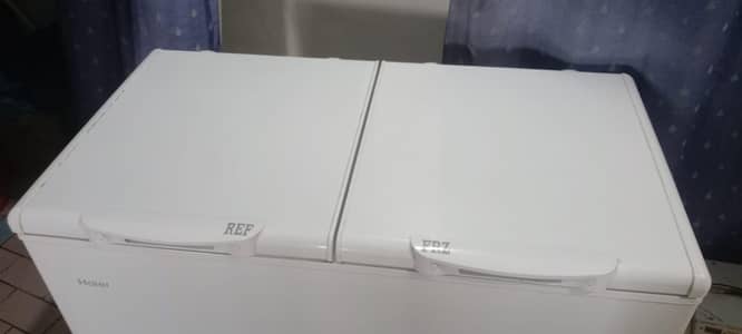 Haier Deep Freezer Double Door Non Inverter Available in 75 Hazar