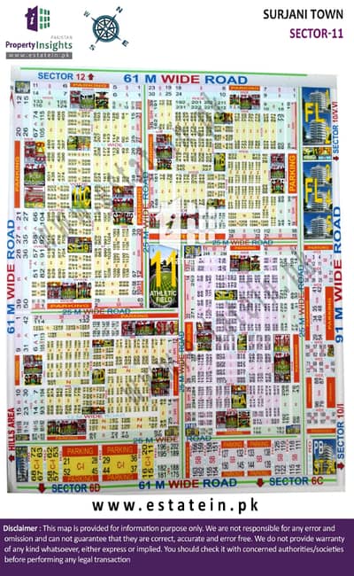 Plot for sale surjani Town sector 11C