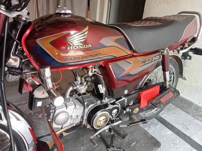 Honda CD 70 24/25 model total genuine condition 10/10 documents clear