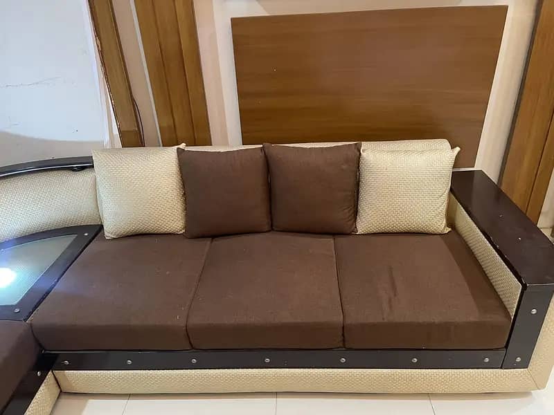 L Shape Sofa Set / Sofa Set / Corner Sofa / Wooden Sofa / 5 Seater Sof 2