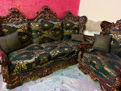 Chinioti Sofa Pure Wood 