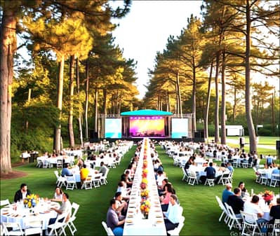 Big Restaurant Space available for Rent 10 to 30 Kanal Area 5000 People Dining Space for Rent