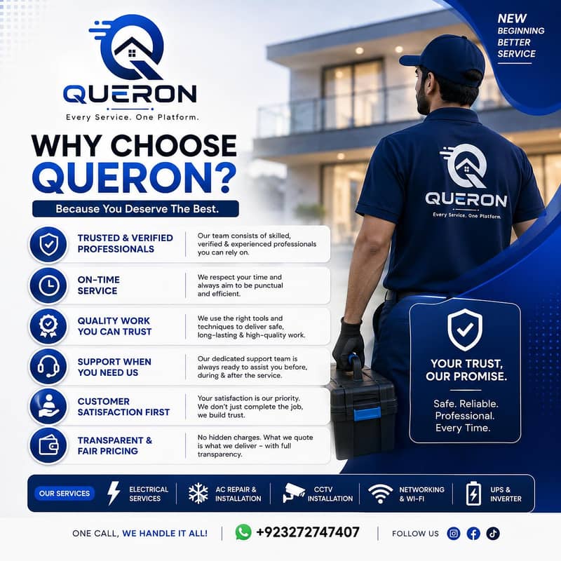 CCTV Camera Installation & Security Solutions – Queron 1
