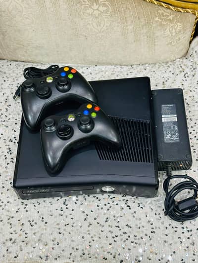 Xbox 360 Slim Jailbreak JTAG With Games New condition