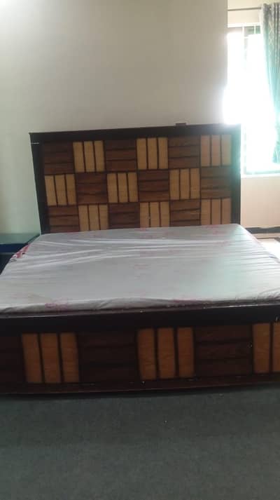 Double Bed with  Foam Mattress